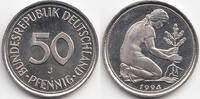 BRD 50 Pfennig 1994 J Kupfer/Nickel fast stempelglanz 1.30 £  +  shipping