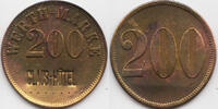 Sachsen - Grüna Werth-Marke 200 ohne Jahr Claus-Hotel (Menzel 12301.2) g... 9.54 £  +  shipping