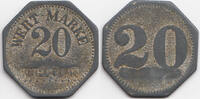 Sachsen - Grüna Wert-Marke 20 ohne Jahr Hotel Claus (Menzel 12302.2) fas... 8.24 £  +  shipping