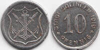 Rheinprovinz 10 Pfennig 1919 Solingen - Eisen 1919 (Funck 508.4b) vorz&uuml;g... 1.27 &pound;  +  3.39 &pound; shipping
