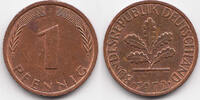 BRD 1 Pfennig Stahl/kupferplattiert -