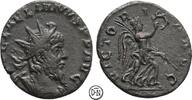 Laelianus (269) Colonia Agrippina, Büste / Victoria, gutes Portrait, sehr selten, Antoninian Februar/März-Mai/Juni 269 ss