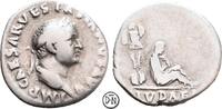 Vespasianus (69-79) Denar 69-70 n. Chr. Roma, Judaea Capta-Serie, Kopf /... 255.75 £  +  21.67 £ shipping