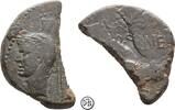 Augustus (27 v.-14 n. Chr.) Antik halbierter As (Semis) 20 v.-10 n. Chr.... 32.94 £  +  15.17 £ shipping