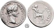 Tiberius (14-37) Denar 18-35 n. Chr. Lugdunum, Kopf / Livia auf Thron, g... 740.55 &pound;  +  29.62 &pound; shipping