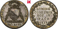 SCHWEIZ 40 Batzen (Neutaler) 1813. Kanton. VF-EF