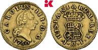 SPANIEN 1/2 Escudo 1760 Madrid. Carlos III., 1759-1788. Sehr schön-vorzü... 299.10 £  +  12.92 £ shipping