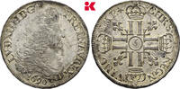 FRANKREICH Ecu aux huit L Louis XIV, 1643-1715. -