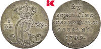 SCHLESWIG-HOLSTEIN 2 1/2 Schilling (1/24 Speciestaler) 1799, Altona. Christian VII., 1766-1808. EF