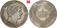 BAYERN Kronentaler 1837. Ludwig I., 1825-1848. EF