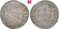 SCHLESWIG-HOLSTEIN 1/4 Reichstaler 1611, Schleswig. RR Johann Adolf, 1590-1616. VF, winz. Schrötlingsriß