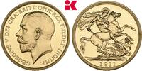 GROSSBRITANNIEN / IRLAND 2 Pounds Auflage: 2.812 Exemplare. George V, 1910-1936. -