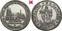 MÜNSTER Reichstaler 1761, Augsburg. Sedisvakanz 1761. Min. berieben, AU