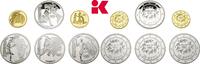GRIECHENLAND Set von 2 x 100 und 4 x 10 Euro Auflage: 10.000 Exemplare. Republik. -