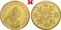 BRANDENBURG-PREUSSEN Friedrichs d'or 1747 AE, Breslau. GOLD. R Friedrich II., der Große, 1740-1786. VF-EF
