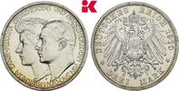 SACHSEN-WEIMAR-EISENACH 3 Mark 1910. Wilhelm Ernst, 1901-1918. Vorzüglich 73.69 £  +  12.92 £ shipping