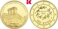 GRIECHENLAND 100 Euro 2004. Republik. Polierte Platte, Hairlines, mit Ze... 949.31 £  +  12.92 £ shipping