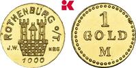 NÜRNBERG 1 Goldmark o.J. (1924). UNC-