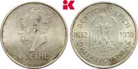 WEIMARER REPUBLIK 3 Reichsmark 1932 F. Vorzüglich + 108.37 £  +  12.92 £ shipping