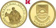 KIRIBATI 50 Dollars 2005, Republik. Polierte Platte, Hairlines 342.45 £  +  12.92 £ shipping