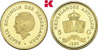 NIEDERLANDE Beatrix, 1980-2013. 5 Gulden 1980. Prachtexemplar von polierten Stempeln, vorzüglich-Stempelglanz