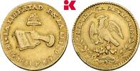 MEXIKO Republik, 1823-1864. Escudo 1831 GA-FS, Guadalajara. Sehr schön