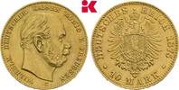 PREUSSEN 10 Mark Wilhelm I., 1861-1888. -