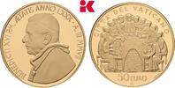 Vatikan 50 Euro AN III/2007 R, Rom. Auflage: 3.424 Exemplare. Benedikt XVI., 2005-2013. Proof im Originaletui mit Zertifikat
