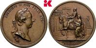  Bronzemedaille 1773, Joseph II., 1765-1790. Vorz&uuml;glich-Stempelglanz 380.27 &pound;  +  12.73 &pound; shipping
