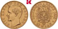 BAYERN 10 Mark 1888. D Otto II., 1886-1913. Sehr sch&ouml;n 593.91 &pound;  +  12.73 &pound; shipping