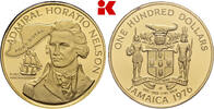 JAMAIKA 100 Dollars 1976. Im Papp-Blister der Franklin Mint. Elizabeth I... 893.01 &pound;  +  12.73 &pound; shipping