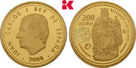 SPANIEN 200 Euro 2008. Auflage: 3.500 Exemplare. Juan Carlos I., 1975-20... 1,499.74 &pound;  +  12.73 &pound; shipping
