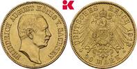 SACHSEN 20 Mark 1913. Friedrich August III., 1904-1918. Vorz&uuml;glich-Stemp... 1,277.55 &pound;  +  12.73 &pound; shipping