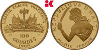 HAITI 100 Gourdes 1969, Republik. Prachtexemplar von polierten Stempeln,... 2,217.56 &pound;  +  12.73 &pound; shipping