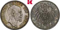 ANHALT 2 Mark 1896. Friedrich I., 1871-1904. Fast Stempelglanz, h&uuml;bsche ... 722.09 &pound;  +  12.73 &pound; shipping