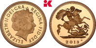 GROSSBRITANNIEN / IRLAND 1/2 Sovereign 2013 London. Elizabeth II, 1952-2... 508.46 &pound;  +  12.73 &pound; shipping