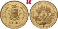 GUINEA 5.000 Francs 1969. Auflage: 2.740 Exemplare. Republik. Prachtexem... 2,303.01 &pound;  +  12.73 &pound; shipping