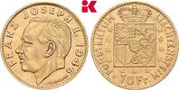 LIECHTENSTEIN 10 Franken 1946. Bern. Franz Josef II., 1938-1989. Vorz&uuml;gl... 508.46 &pound;  +  12.73 &pound; shipping