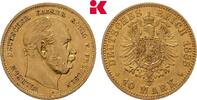 PREUSSEN 10 Mark 1888 A. Wilhelm I., 1861-1888. Fast vorz&uuml;glich 534.09 &pound;  +  12.73 &pound; shipping