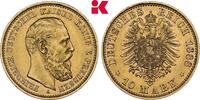 PREUSSEN 10 Mark 1888 A. Friedrich III., 1888. CH UNC