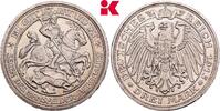 PREUSSEN 3 Mark 1915 A. Wilhelm II., 1888-1918. EF