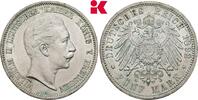 PREUSSEN 5 Mark 1892 A. Wilhelm II., 1888-1918. AU,kleine Kratzer