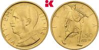 ITALIEN 50 Lire 1931/IX R, Rom. Victor Emanuel III., 1900-1946. Vorz&uuml;gli... 757.47 &pound;  +  12.61 &pound; shipping