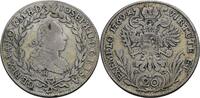 Habsburg, Markgrafschaft Burgau 20 Kreuzer SC, Günzburg Josef II., 1765-1790 -