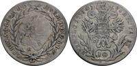 Habsburg, Markgrafschaft Burgau 10 Kreuzer H / S-C, Günzburg Josef II., 1765-1790 -
