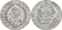 Habsburg, Markgrafschaft Burgau 20 Kreuzer H, Günzburg Josef II., 1765-1790 -