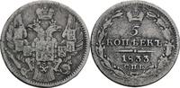 Russland 5 Kopeken, St. Ptersburg Nikolaus I., 1825-1855 -