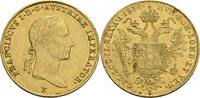 Habsburg Franz I., 1804-1835 Dukat E, Karlsburg 1834 ss, min. Randfehler