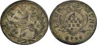 Hessen-Darmstadt 4 Kreuzer AK, Darmstadt Ludwig VIII., 1739-1768 -