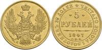 Russland 5 Rubel, St. Petersburg Nikolaus I., 1825-1855 -